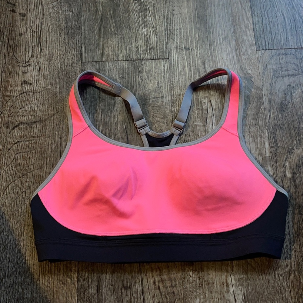 Hot pink Target Sports Bra: size large